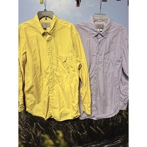 The Territory Ahead Lot Of 2 Button Up  Large Tall Long Sleeve Hiking Outdoor